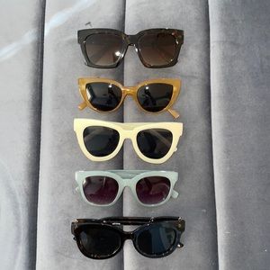 LOT of FIVE pairs of Anthropologie sunnies!